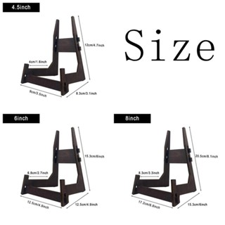 Huimao Art Display Stand, 4.5/6/8 นิ้วกรอบรูปไม้, จอแสดงผลจา…