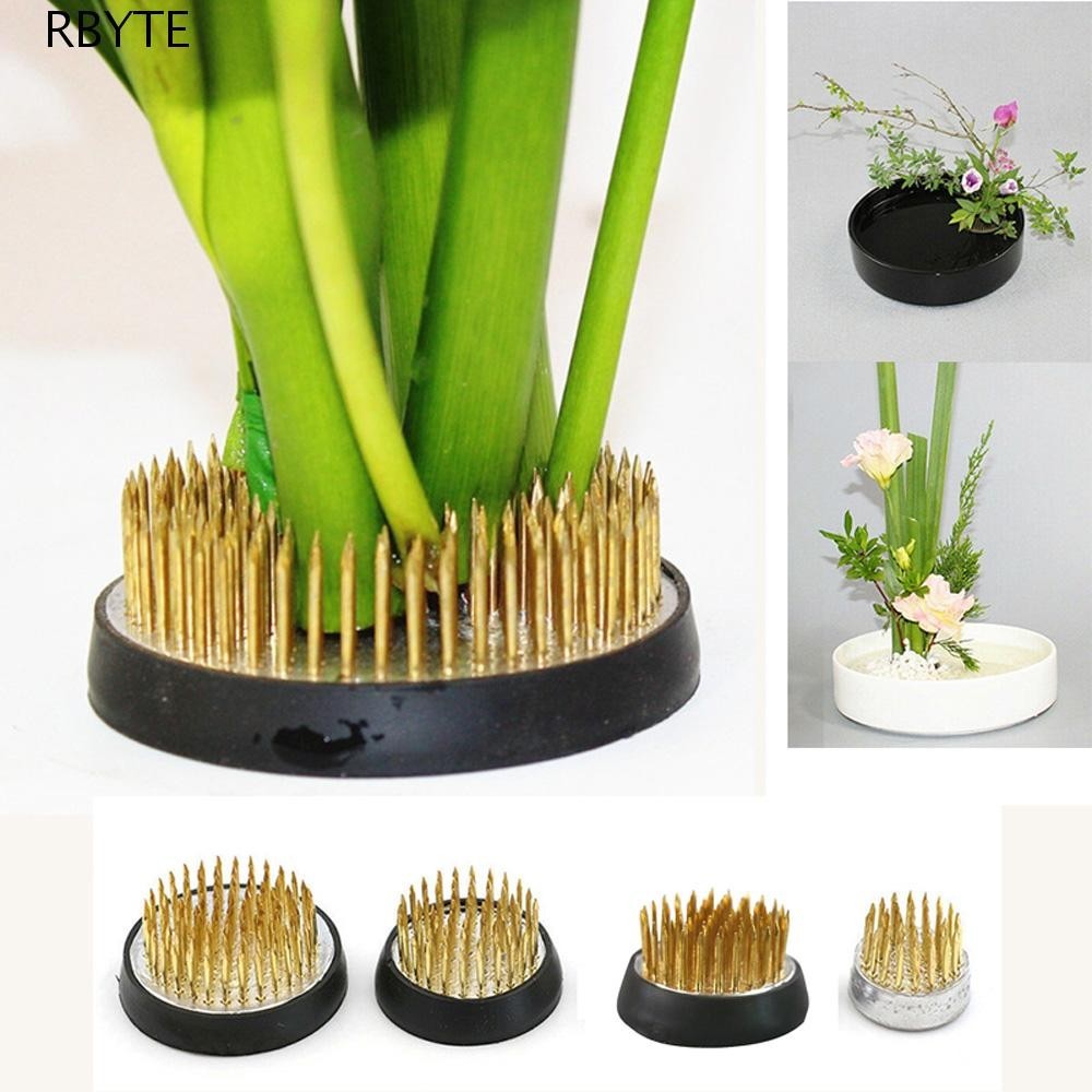 Rbyte Ikebana ผู้ถือ Floristry การจัดดอกไม้เข็ม Kenzan Art เครื่องมือคงที่