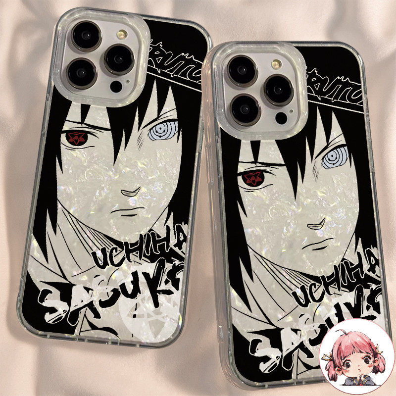 ของแท้ใหม่ Naruto Sasuko รวมทุกอย่างตกกรณีโทรศัพท์ต้านทาน ไอโฟน11 For iPhone12 13 14 15Pro MAX X XS XR XS 7 8Plus SE2020
