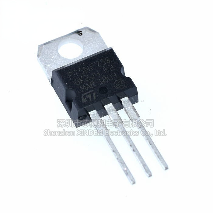 Stp75nf75 P75NF75 TO-220 Field Effect Management MOSFET ยี่ห้อใหม่พร้อมสต็อก 75NF75