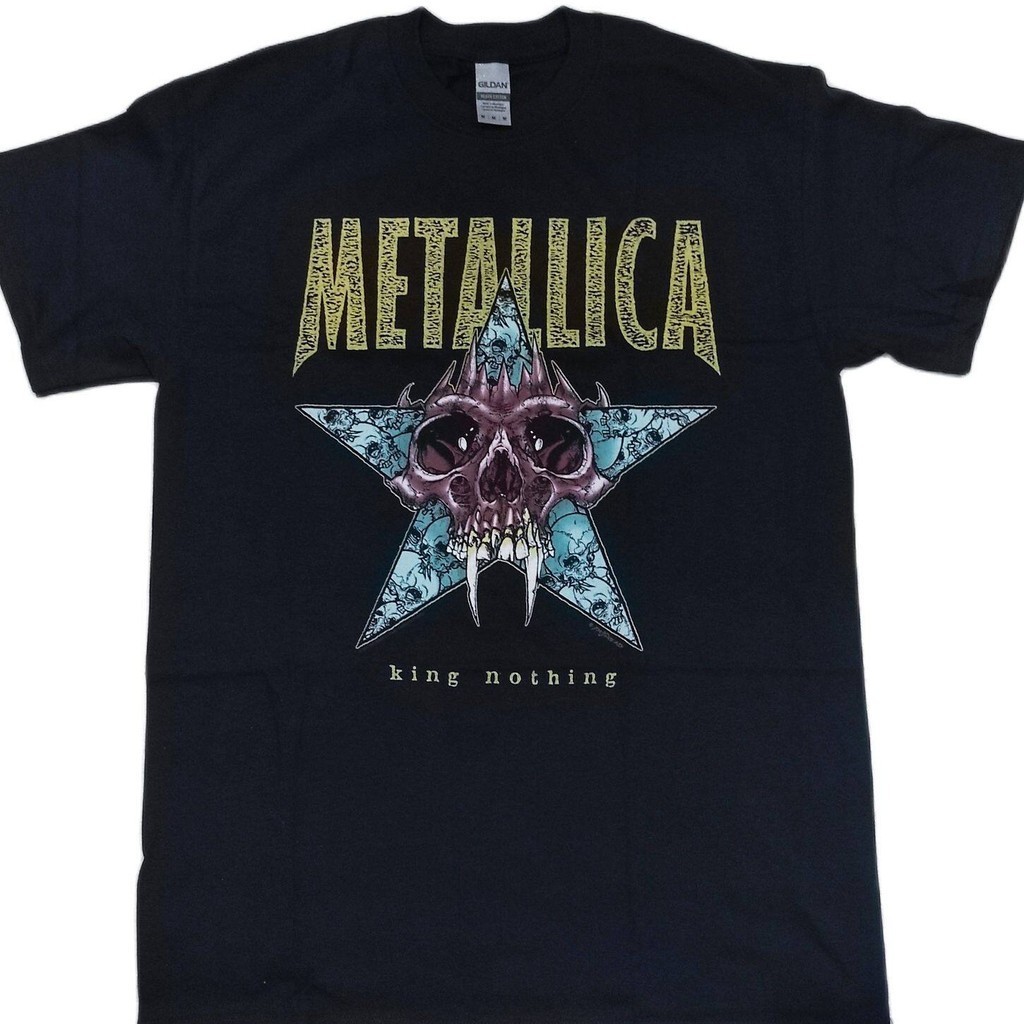 เสื้อวง Metallica  /King Nothing /  ลายย้อนยุค ลิขสิทธิืแท้ ปี 2017S-5XL