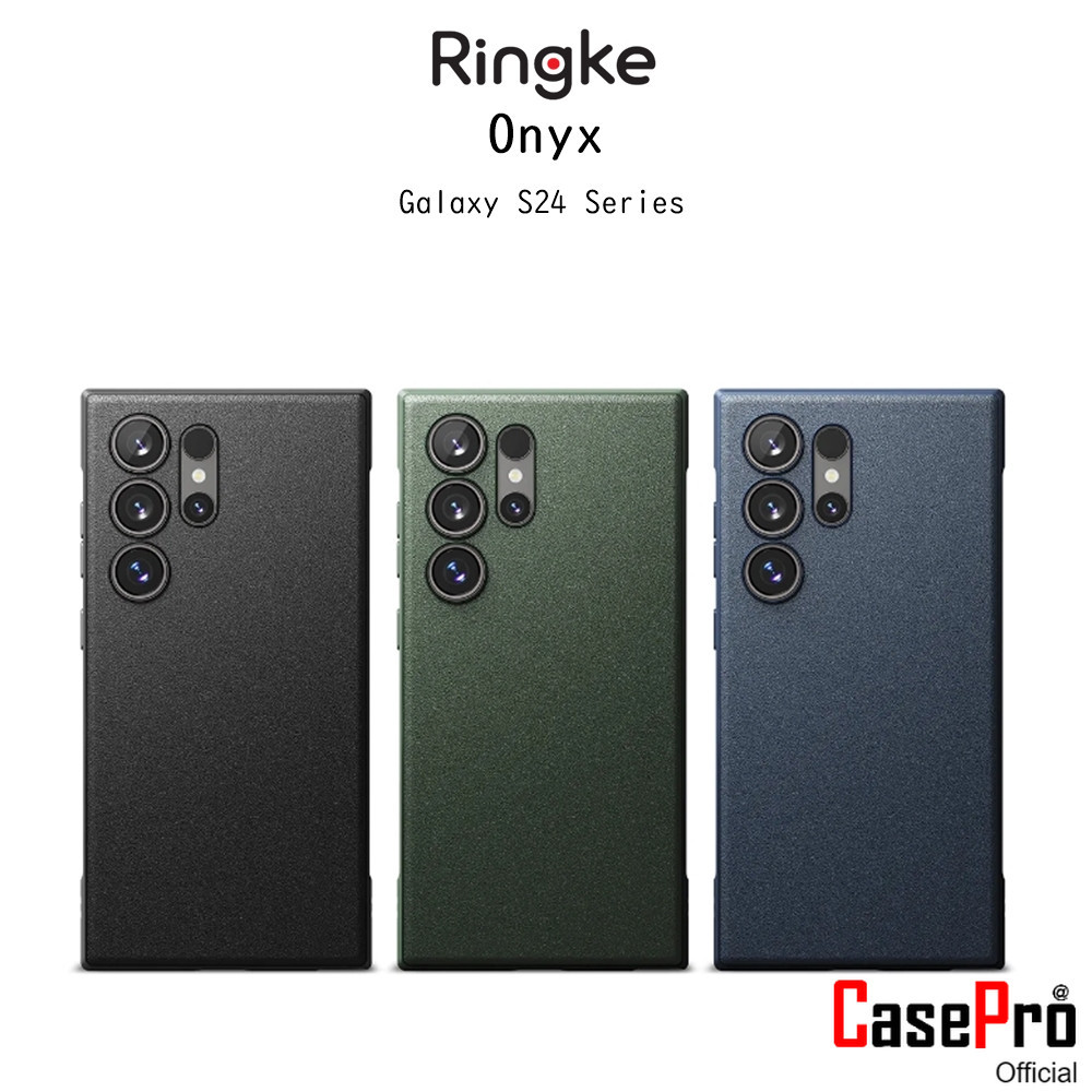 Ringke Onyx เคสกันกระแทกเกรดพรีเมี่ยมจากเกาหลี เคสสำหรับ Galaxy S24/S24Plus/S24Ultra