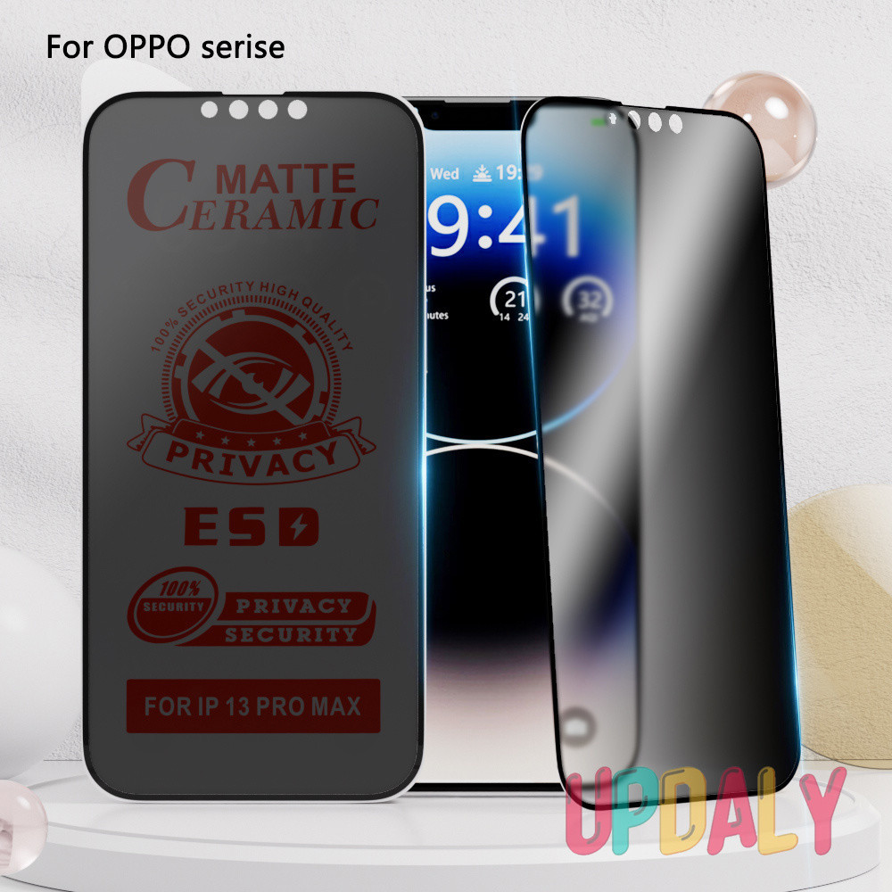 Anti-spy เมมเบรนเซรามิกฝ้า For OPPO A60 A79 A38 A58 A57 A17 F9 F11 A53 A54 A83 A93 A77 A98 A96 Reno 8 3 4 11F Pro Lite