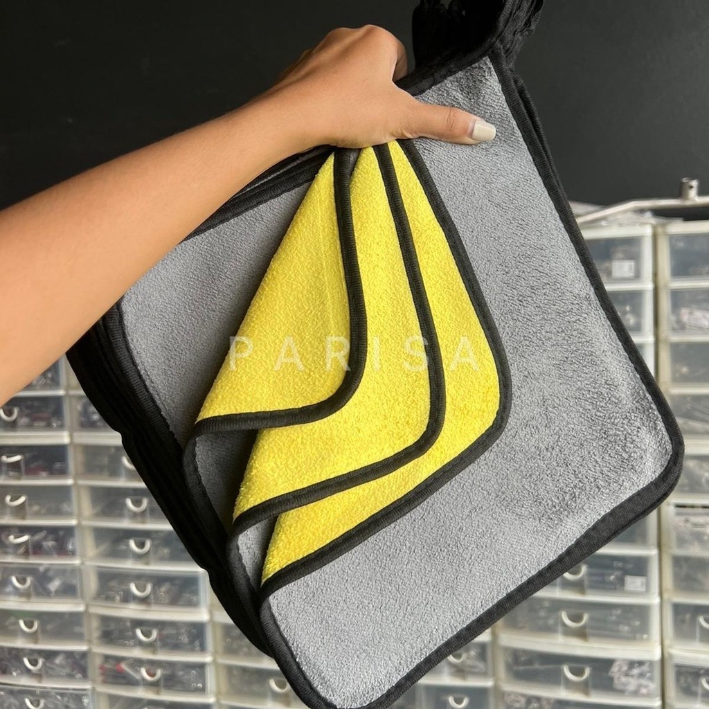 ชุดสุดคุ้ม 15ผืน 150฿ เท่านั้น ผ้าเช็ดรถ ขนาด30x30