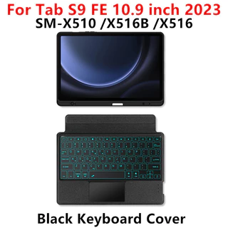 (รุ่นไทย) Magnetic Keyboard Case ไร้สายถอดแม่เหล็กคีย์บอร์ดสําหรับSamsung Galaxy Tab S9 S10 Ultra S9 S10 FE 10.9 สมาร์ทS9 S10 FE Plus S7 S8 S9 S7 FE A8 S6 lite A9 Plusกรณีแท็บเล็ต Keyboard Case