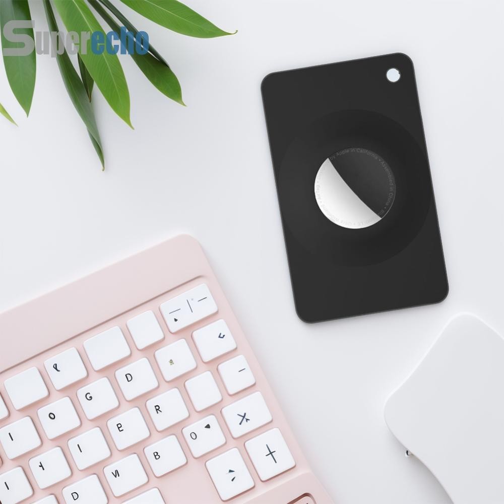 สําหรับ Airtag กระเป๋าสตางค์เคสใส่การ์ดแบบบางพิเศษสําหรับผู้ถือบัตร Apple Airtag [superecho.th]