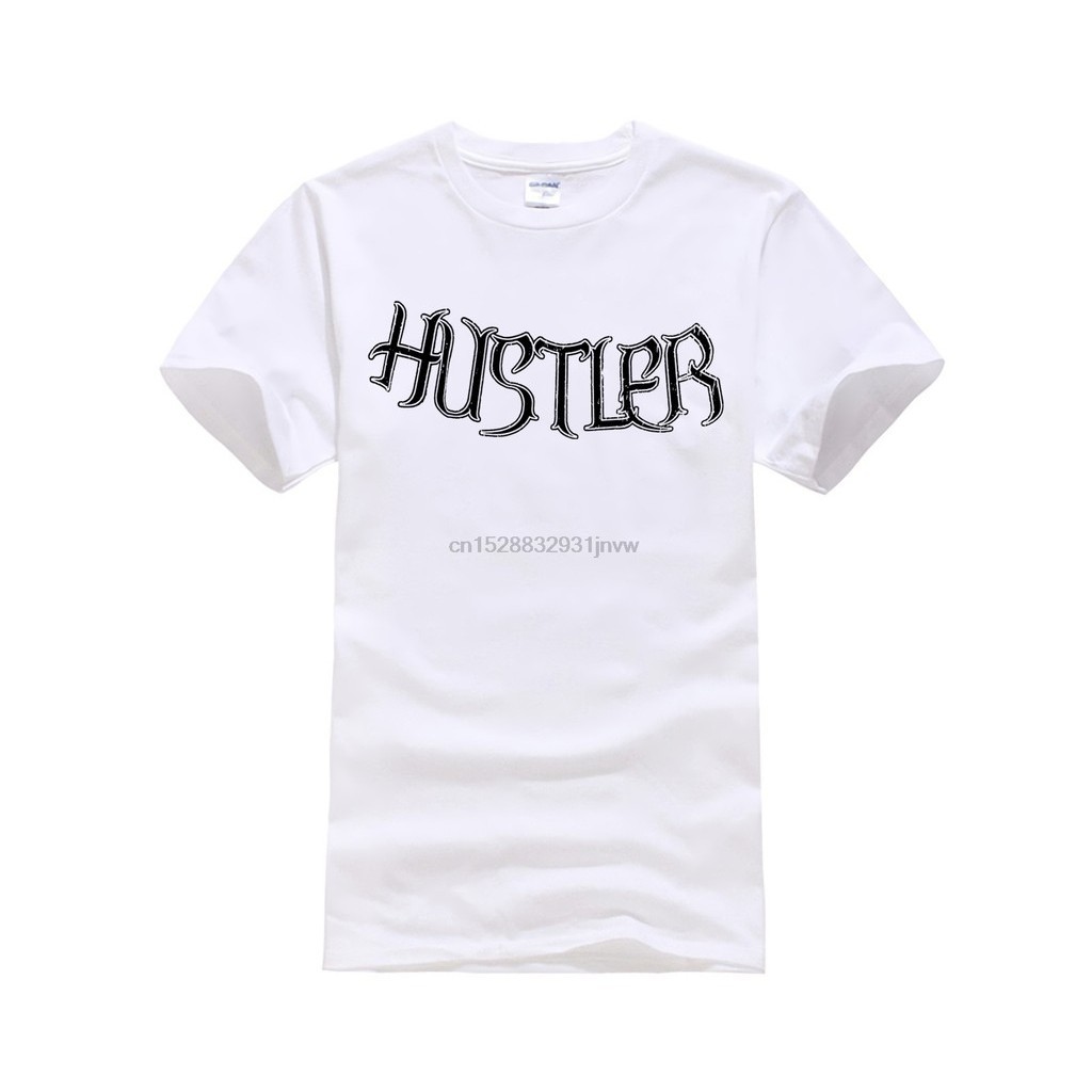 ฤดูร้อนใหม่ผู้ชาย Casual พิมพ์เสื้อยืดแฟชั่น Hustler Men T เสื้อ Hustler