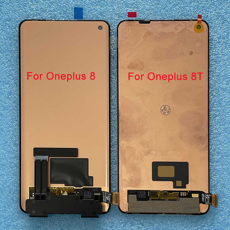6.55" Original Fluid AMOLED Axisinternational For OnePlus 8T LCD Display Screen+Touch Panel Digiti