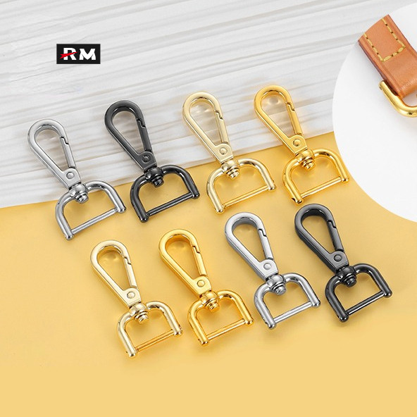 [ใหม่] หัวเข็มขัดโลหะสําหรับกระเป๋าสะพายและกระเป๋า ผู้สื่อสาร ที่ถอดออกได้สายคล้องไหล่หัวเข็มขัดสกรูก้านฤดูใบไม้ผลิหัวเข็มขัดกระเป๋าและกระเป๋าเข็มขัดตะขอทําเองหัวเข็มขัดส