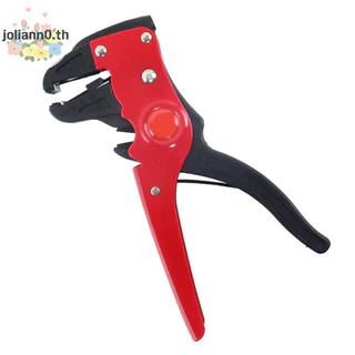 Joliann0 0.25-6.0 มม.คีมปอกอัตโนมัติสายแบบปรับได้เครื่องตัดลวด th