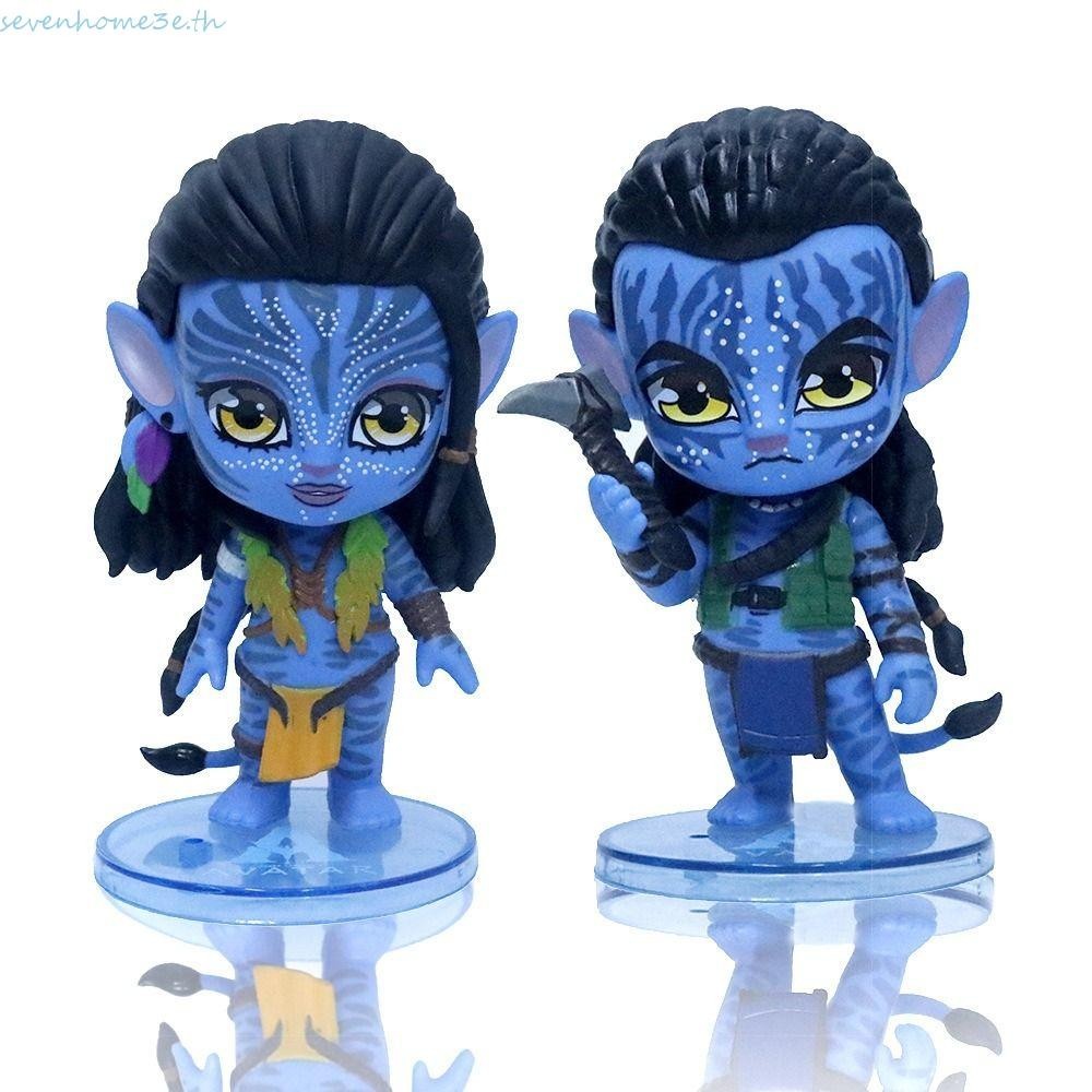 Sevenhome3e Avatar Action Figures ของเล่น, Way of Water Animation Peripheral Jake Sully ของเล่นสะสม,มังงะFigurine Mini รูปปั้นอะนิเมะ Avatar รุ่นตุ๊กตาเด็กหญิงชาย