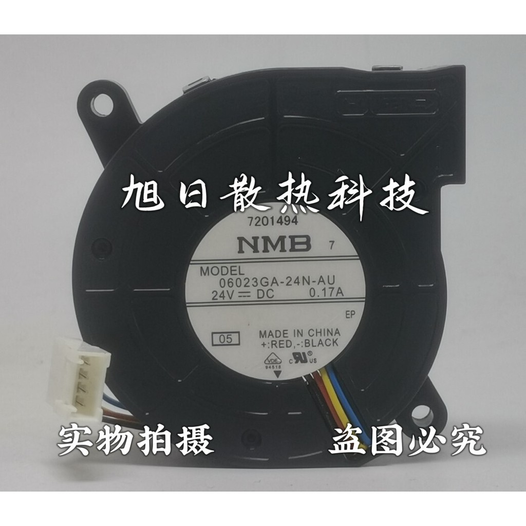 NMB 06023GA-24N-AU 24V 0.17 6023 6 ซม.สี่สาย PWM โปรเจคเตอร์พัดลมเทอร์โบ