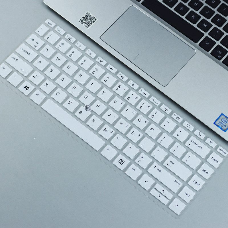 แล็ปท็อปแป้นพิมพ์ป้องกันผิวสําหรับ HP EliteBook ELITEBOOK 745 G5 / 840 G5/ 840 G6 พร้อมรูติดตาม 14 น