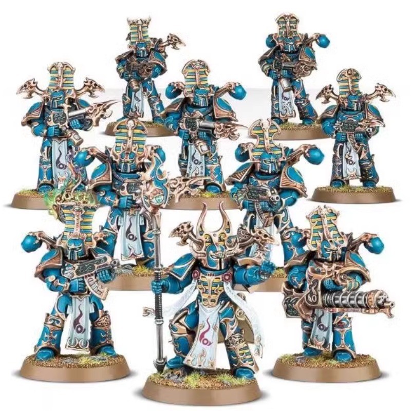 Thousand Sons RUBRIC MARINES Unpainted Resinscopic รุ่น E333