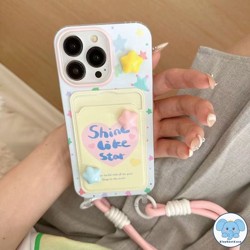 รักสายคล้องกระเป๋าสตางค์ช่องใส่บัตรเข้ากันได้กับ เคสไอโฟน 15 14 12 11 13 Pro Max XR XS X Max 7 15 8 14 Plus SE เคส