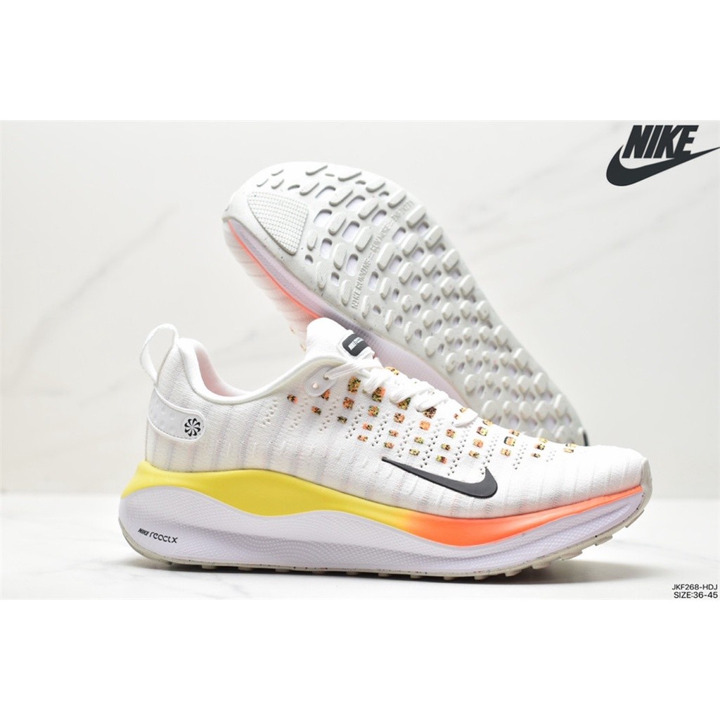 Nike React Infinity Run Fk 4 Nike รองเท้าวิ่ง รองเท้าลําลอง สําหรับผู้ชาย และผู้หญิง
