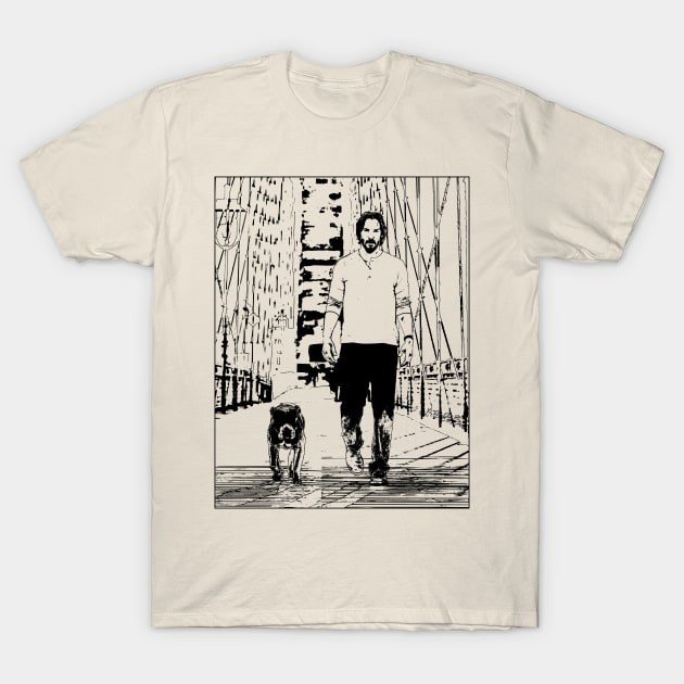 [COD]เสื้อยืด John Wick (Bridge) T-Shirtการ์ตูน เกาหลี เซ็กซี่ รัดรูป หนาๆ