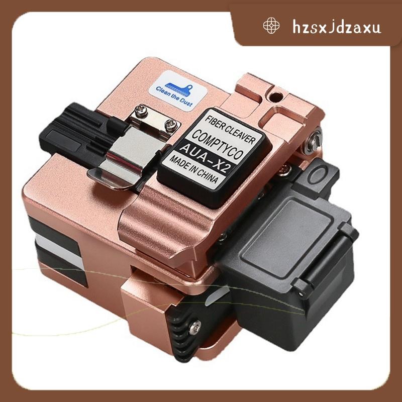 hzsxjdzaxuCOMPTYCO Aua-x2 High Precision Fiber Cleaver พร้อมกล่องไฟเบอร์เสีย,FTTH Fiber Optic Cold C