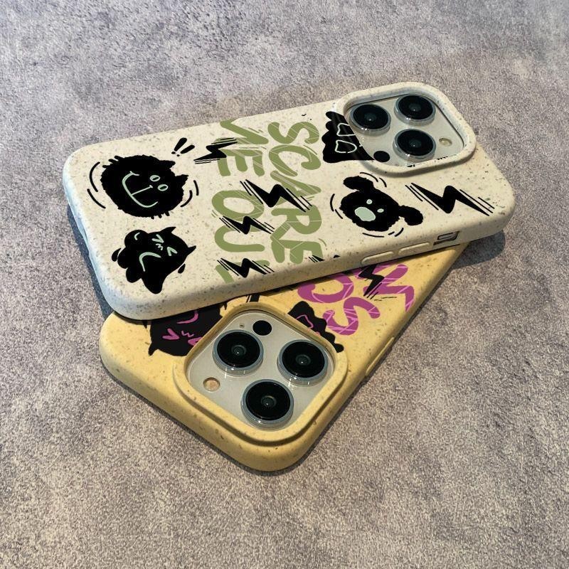 🔥ส่งจากไทย🔥เคสมือถือ แมวดำ case แมวการ์ตูน corgi เคสโทรศัพท์ เคสไอโฟน11pro,12,13,14,15promax