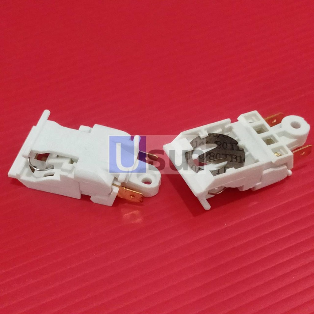 สวิตช์ เทอร์โมสตัท กาต้มน้ำ กาน้ำร้อน Thermostat Electric kettle Switch XL 16A 250V #QC-588A ขาว (1 ตัว)