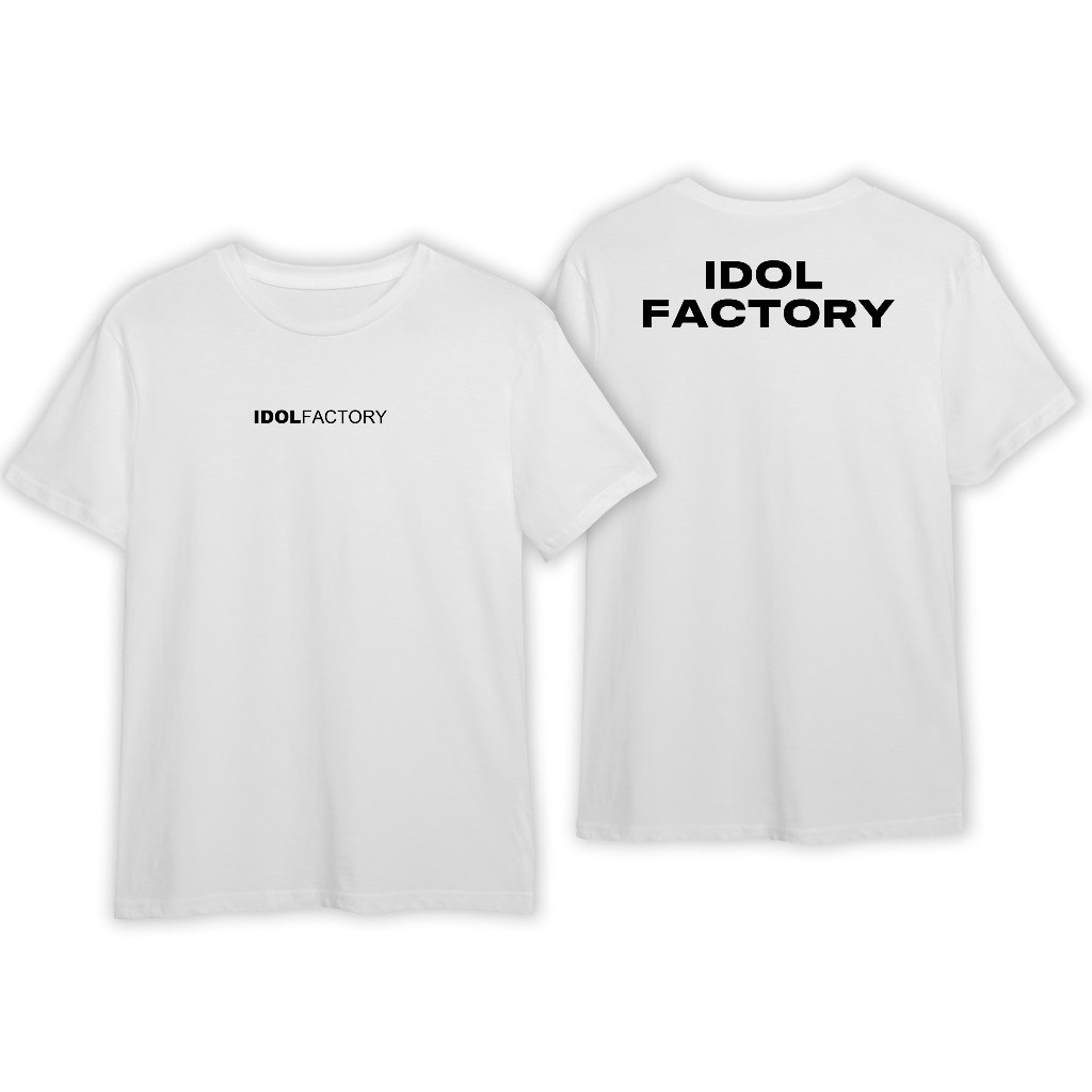 【New】【hot t-shirts】Kaos Idol Factory T-Shirt Idol Factory FreenbeckyS-5XL