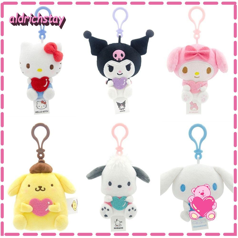 Exodus Sanrio พวงกุญแจตุ๊กตา,ตุ๊กตาการ์ตูนตุ๊กตาของเล่น,แฟชั่นKuromi Kitty Melody Purinจี้กระเป๋าน่ารัก