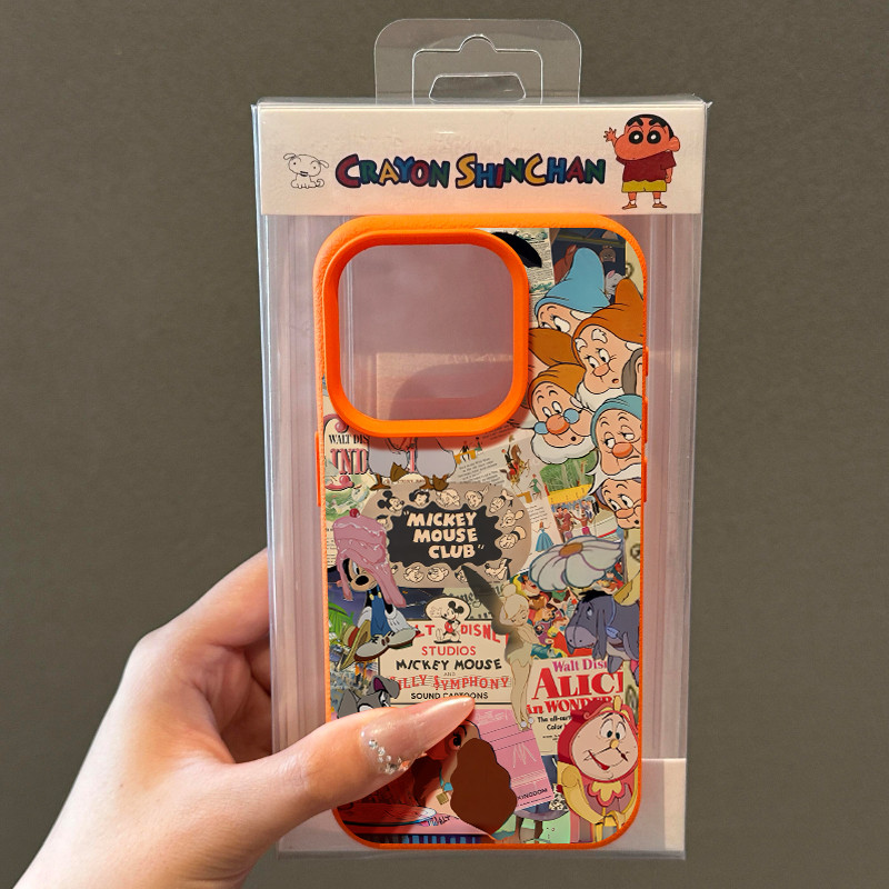 สําหรับiphone 16 15 14 13 12 11 Pro MAX X XR XS MAX 7 8 Plusน่ารักการ์ตูนสโนว์ไวท์เคสโทรศัพท์ปกอ่อน - รูปที่ 7