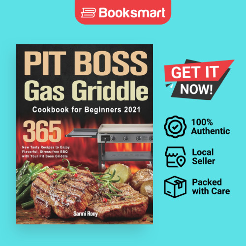 PIT BOSS Griddle Gas Cookbook For Beginners 2021 - Hardback - อังกฤษ - 9781915038876