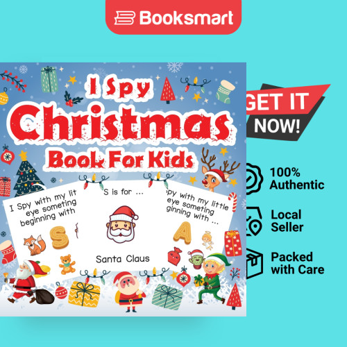 I Spy Christmas Book For Kids - หนังสือปกอ่อน - อังกฤษ - 9781915134035