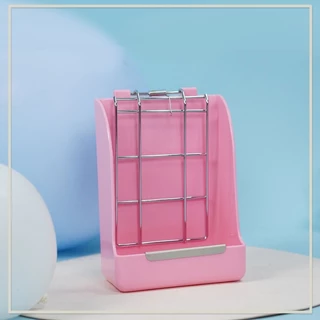 ✈️สินค้าอยู่ในไทย พร้อมส่ง✈️รางใส่หญ้า แบบหนีบ พร้อมตัวล็อคยึดกรง shobi ราคาถูก ที่ให้อาหารกระต่าย รางใส่หญ้ากระต่าย
