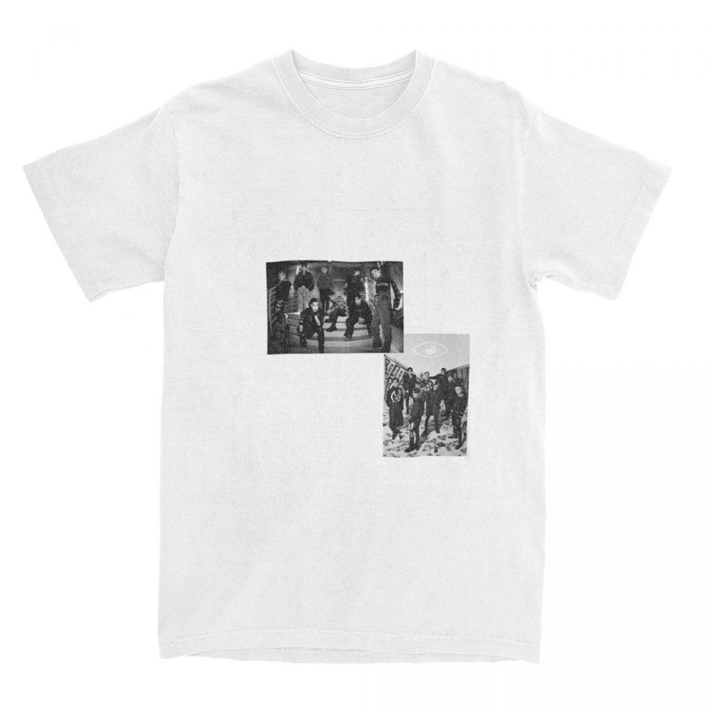 💯 🤗 Leisure Kpop Ateez World EP Movement เสื้อยืดผู้ชายผู้หญิงผ้าฝ้าย Tees เสื้อ Plus ขนาด Tops S-5X