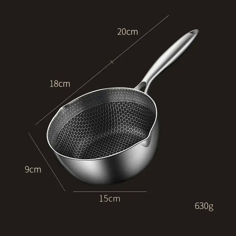 Japanese Tempura Fryer Pan Deep Fryer Pot, Cookware Ramen Pan, Deep Frying Pans,