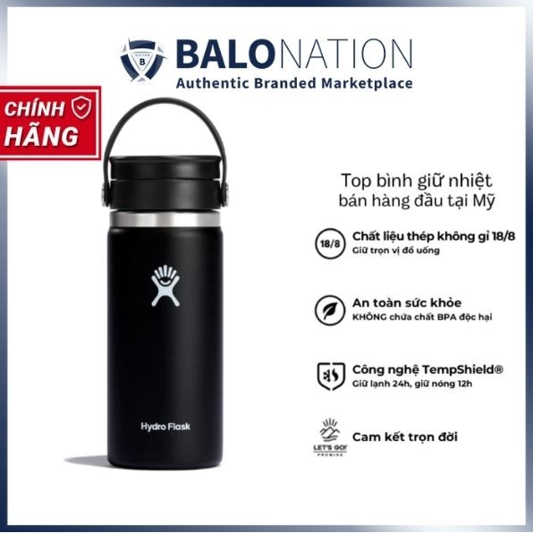 [GENUINE] Hydro Flask 16 Oz Wide Flex Sip Lid - รับประกันระยะยาว