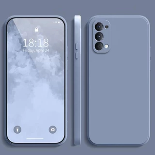 เคส OPPO A74 5G สีทึบ OPPO A74 5G เคสซิลิโคนป้องกันการตกสีธรรมดาเรียบง่าย YT
