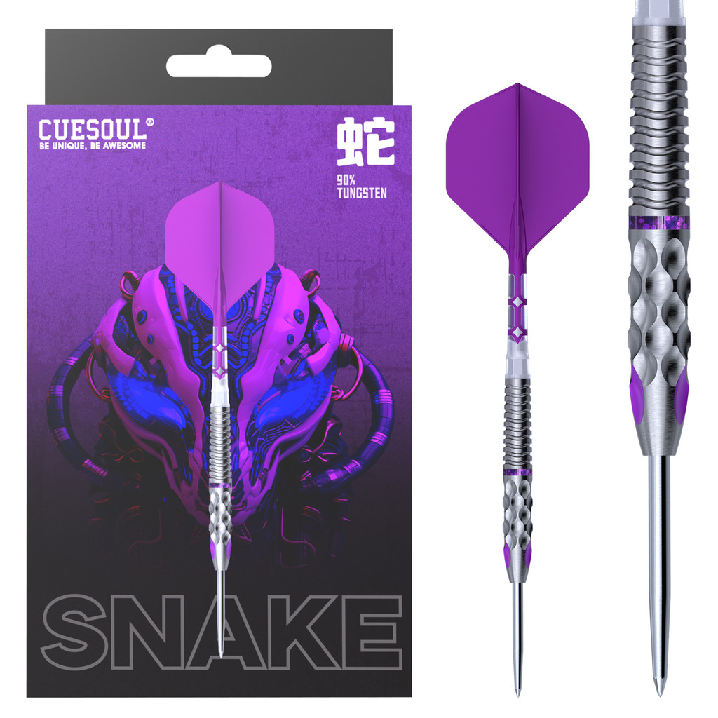 CUESOUL Zodiac 20/21/23/24g ปลายเหล็ก 90% ทังสเตน Dart ชุด Integrated ROST T19 Flight