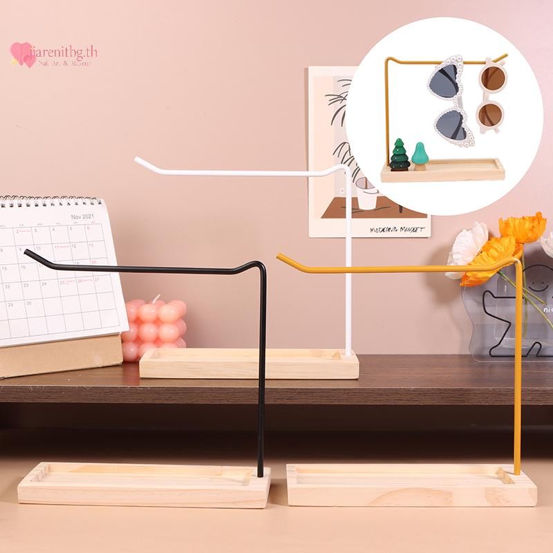Renbg Desktop Storage Holder Lip และพวงกุญแจ Organizer จี้ Rack สําหรับ Shop Nail Art Display Rack เ