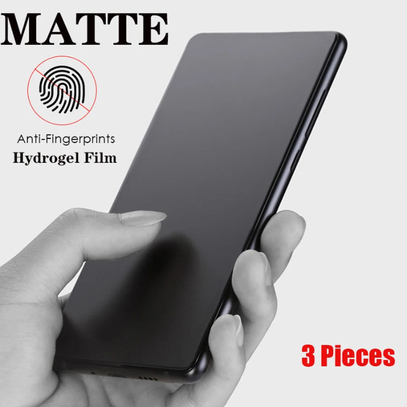 สําหรับ ZTE Blade 20 Pro A73 A72 4G 5G A54 A51 A7s A5 999D Matte Soft Hydrogel ฟิล์มสําหรับ ZTE Blad