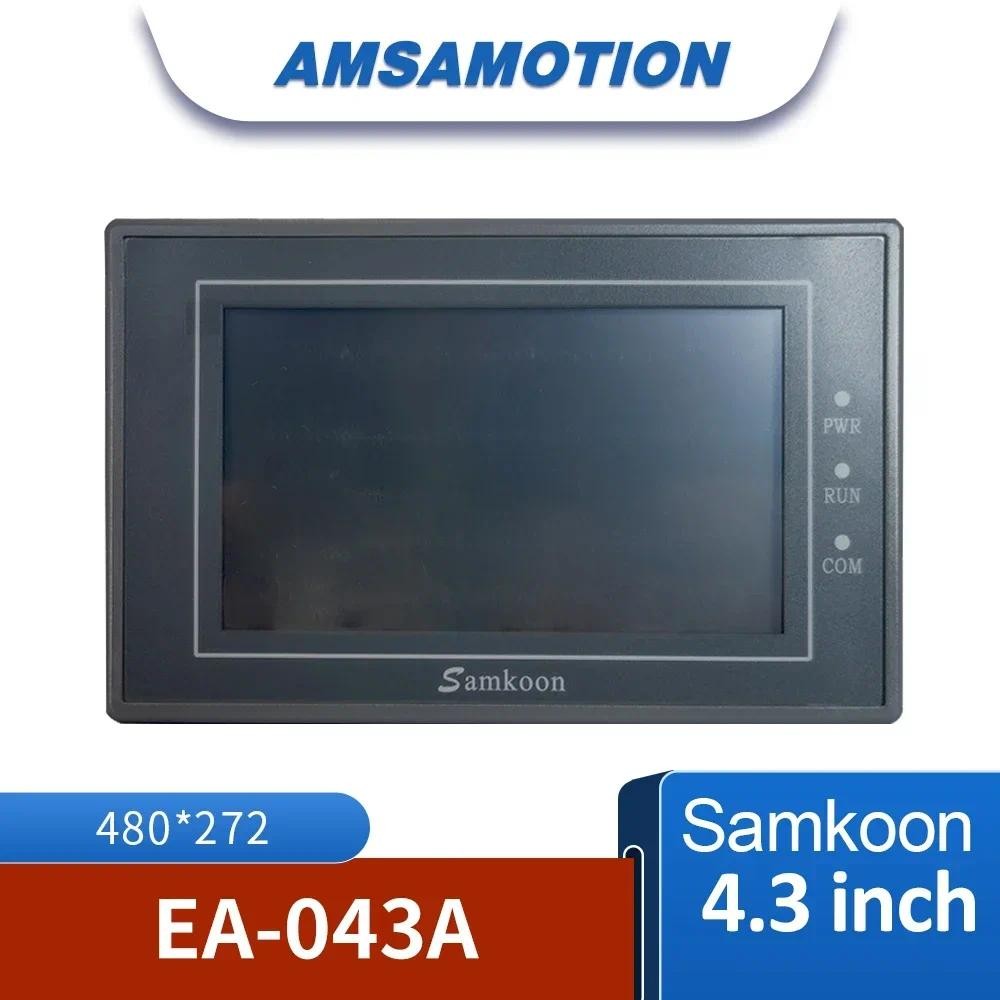 4.3 นิ้ว Samkoon EA-043A SK-043QE HMI แผงหน้าจอสัมผัส 480*272 อุตสาหกรรมควบคุม Human Machine Interfa
