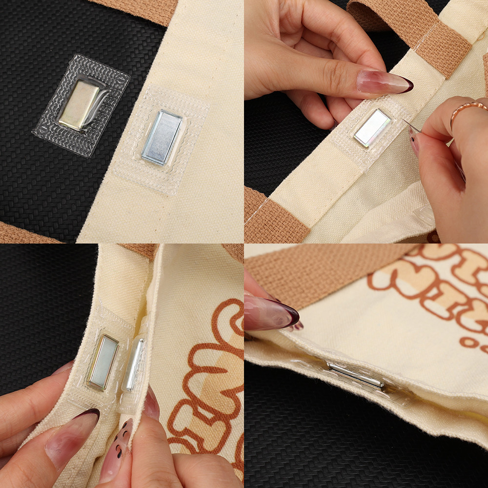 แนะนำ ผ้าม่าน 1/2/4คู่แบบพกพาทําเองคลิปปุ่มโลหะสําหรับผ้าม่านเสื้อผ้า-ที่มองไม่เห็นสี่เหลี่ยมโลหะหัวเข็มขัดแม่เหล็ก-ปฏิบัติอุปกรณ์เย็บผ้า ราคาพิเศษ มีเก็บเงินปลายทาง