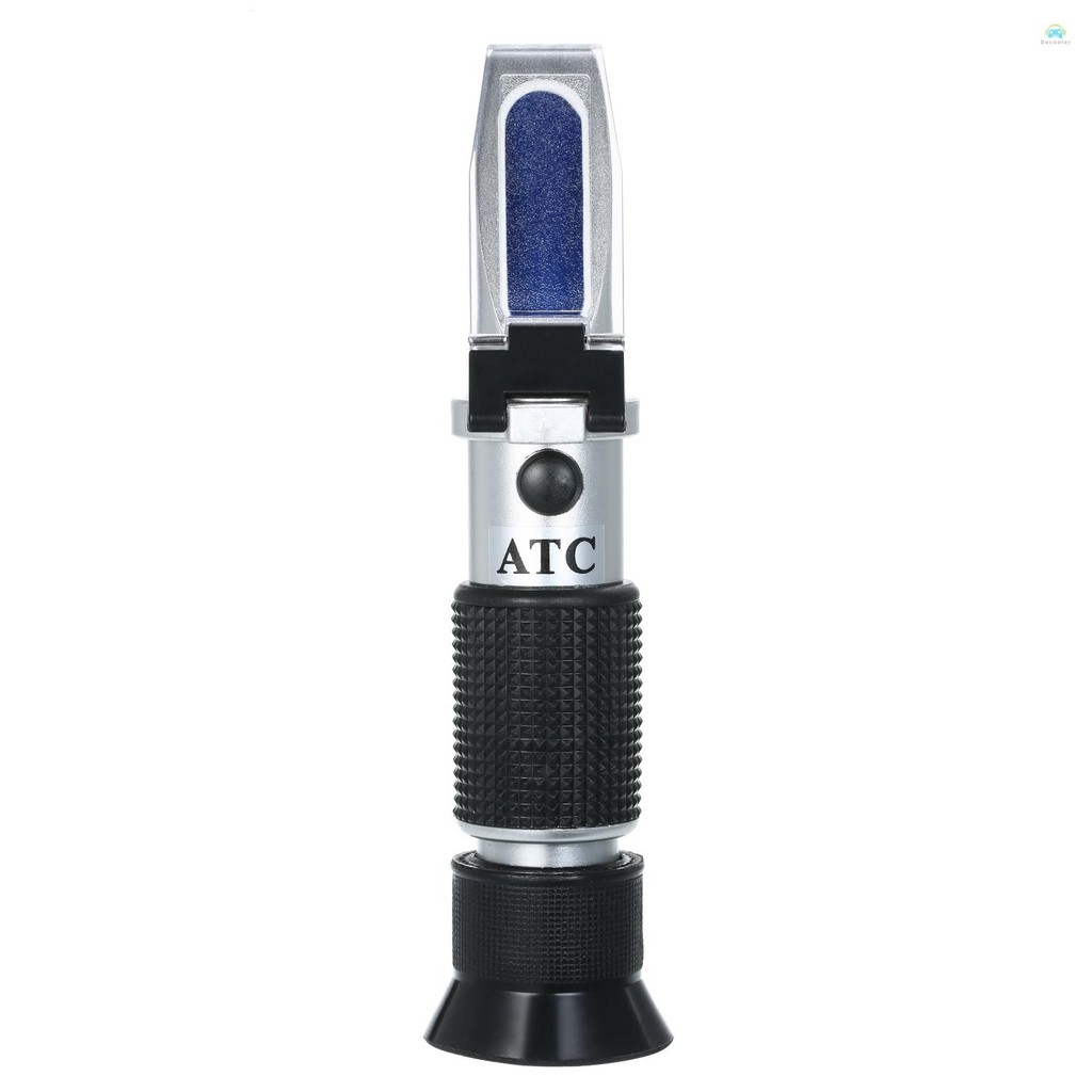 Yb ความเค็ม RefractometerSalinity Refractometer มือถือน้ําทะเล Hydrometers เครื่องทดสอบความเค็มแสงแบบพกพา ATC Refractometer, Dual Scale: 0-100‰ & 1.000-1.070 เฉพาะ Gra