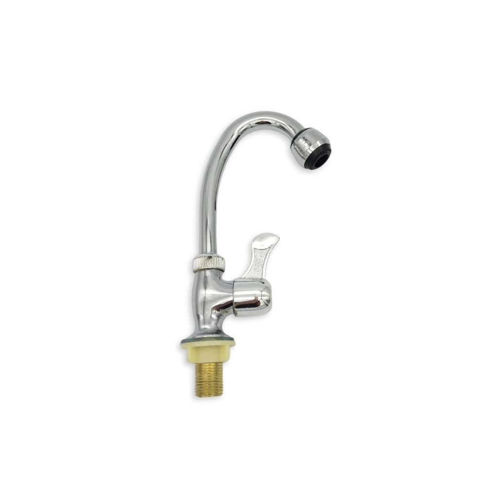 ก๊อกน้ำสแตนเลส ก๊อกน้ำล้างจาน ก็อกติดซิงค์ล้างจาน ก๊อกน้ำ ไม่เป็นสนิท แข็งแรง ตัวจับเปิด-ปิดใช้งานง่ายโยกซ้าย-ขวา - รูปที่ 7