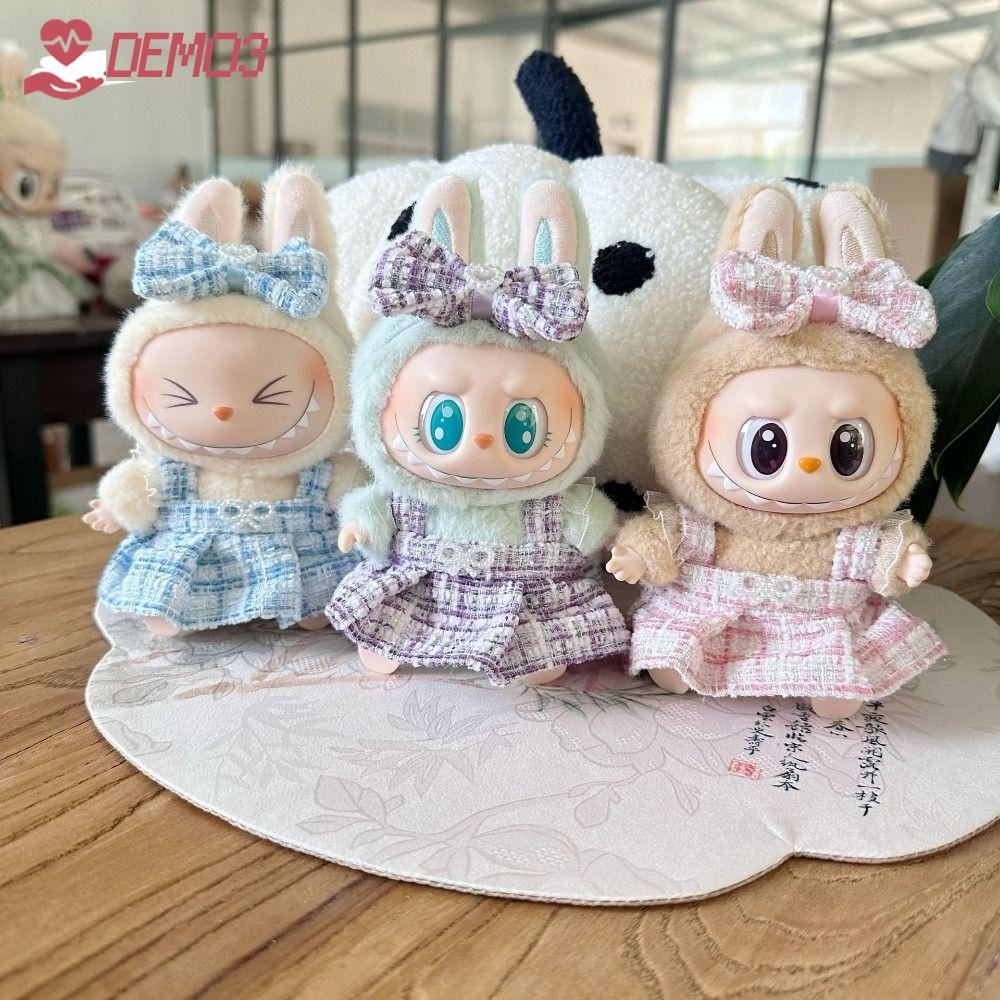 [DEMO3] เสื้อผ้าตุ๊กตา Labubu Time To Chill Filled เครื่องประดับตุ๊กตาทํามือ ตุ๊กตาผ้าฝ้าย|Cos Gift เสื้อผ้าตุ๊กตาทํามือสําหรับตุ๊กตาลาบู 17 ซม.