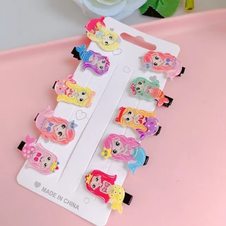 บ้านพลู🏠 กิ๊บติดผม 10 ชิ้น กิ๊บเด็ก น่ารัก กิ๊บ สีสดใส