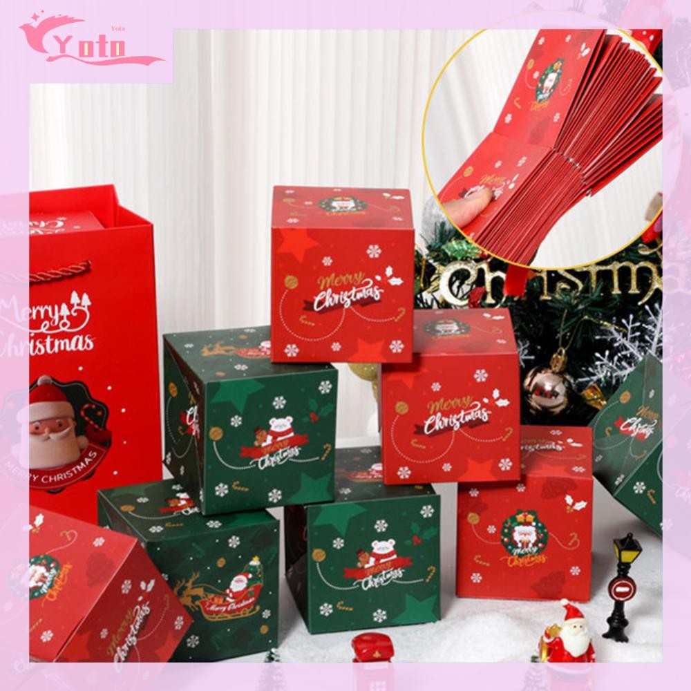 [Yotable.th] Funoio Gift Box Christmas Surprise Gift Box Set Money Pop Up Surprise Bounce Box