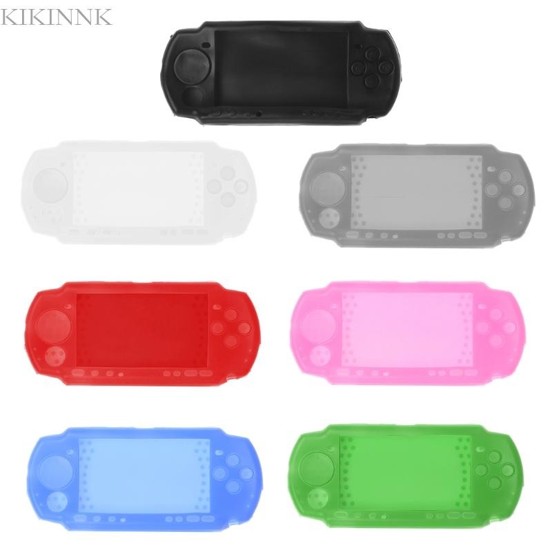Kikin ฝาครอบป้องกันแบบนุ่มซิลิโคนสําหรับ PSP 2000 3000 คอนโซลป้องกันสกี