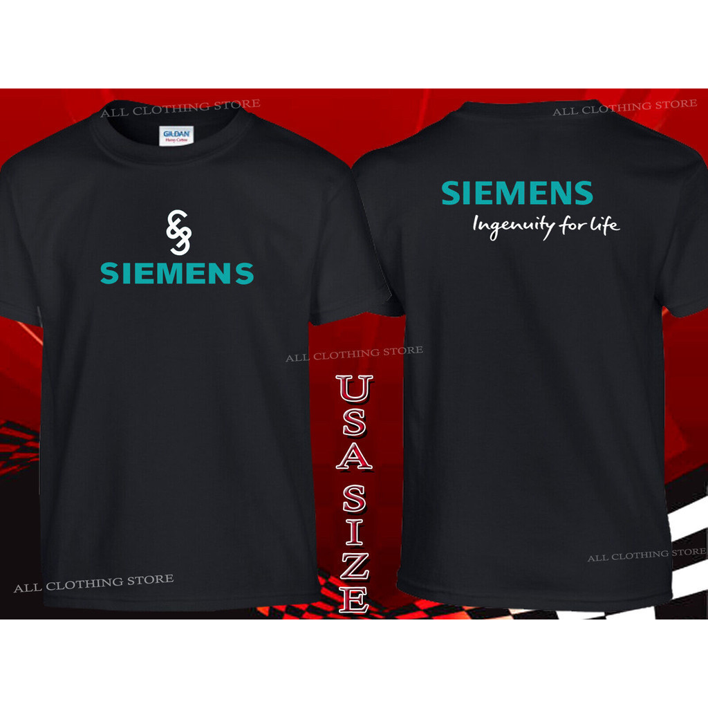 ใหม่ Siemens Ingenuity For Life New Men Logo Tshirt