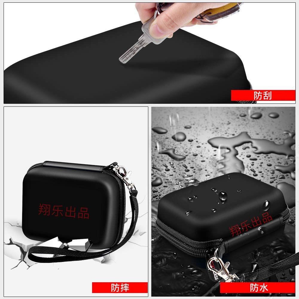 Lidyedat165 Camera Storage Holder, Compact Universal Camera, กันกระแทกกันน้ําสําหรับ Kodak Pixpro/ PowerShot ELPH 180/190 / DSCW800 / DSCW830