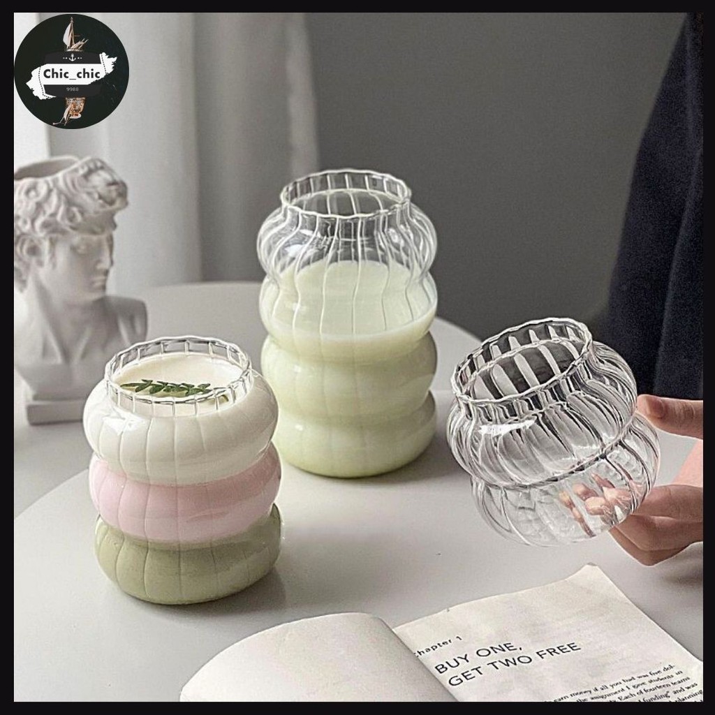 แก้วกาแฟ ทรงกลม สไตล์เกาหลี มีขนาดให้เลือก coffee cup #AM-0003