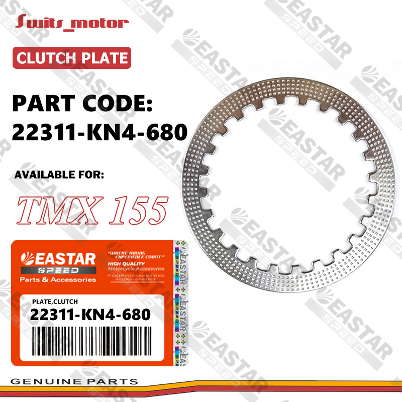 TMX125, TMX155, XRM110, TC125, TC150, SKYGO 150 XRM CLUTCH PLATE 1PC 22311-KN4-680