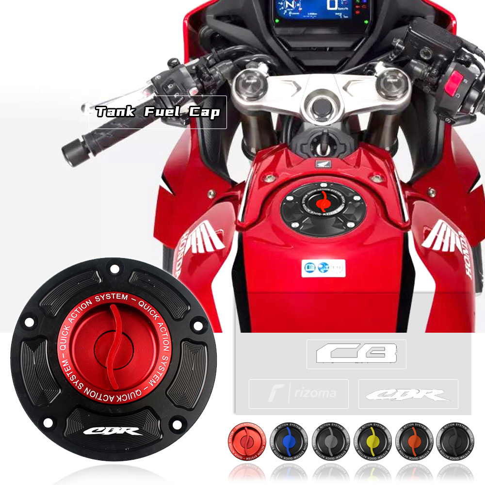 HONDA Grom MSX125 MONKEY CB1100 CBR1000RR CBR650F/R Keyless ฝาครอบถังน้ํามันเชื้อเพลิงรถจักรยานยนต์
